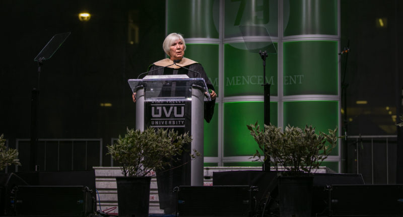 Gail Miller - UVU Commencement