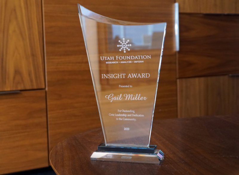 Utah Foundation Insight Award